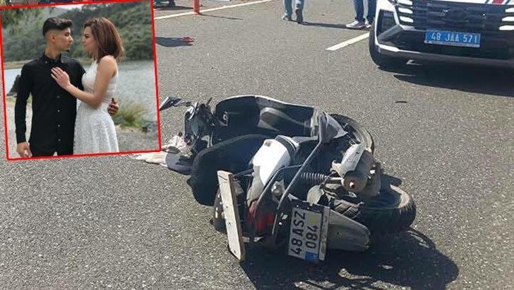 Otomobilin çarptığı motosikletteki çift öldü