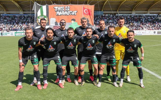 Manavgat Belediyespor, tek golle kazandı