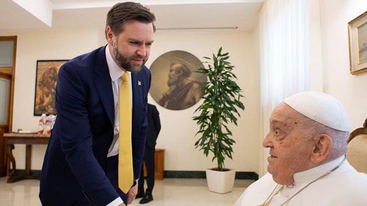 ABD Başkan Yardımcısı Vance: Dün Papa'yı gördüğüm için mutluydum
