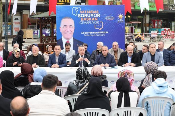 Sultangazi’de ‘Vatandaş Soruyor, Başkan Cevaplıyor’ programı düzenlendi