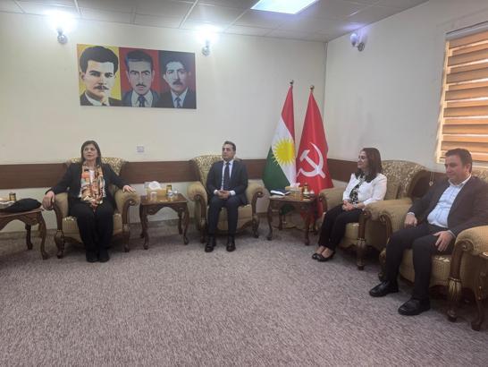 DEM Parti, DBP ve HDK heyetinden Erbil ziyareti