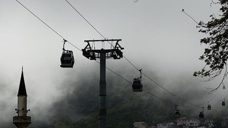 Ordu’da sis etkili oldu