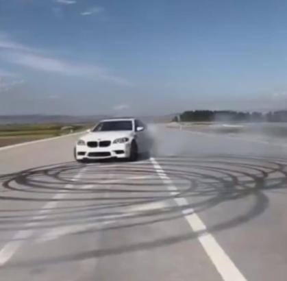 Drift atan sürücüye 34 bin 880 TL ceza