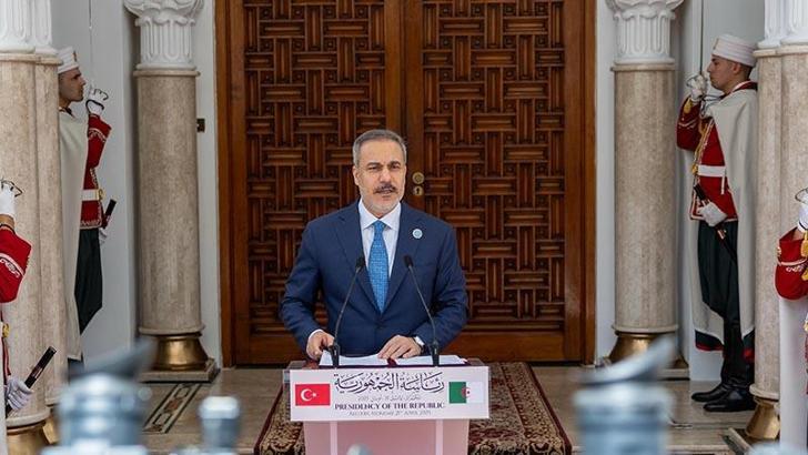 Bakan Fidan: Cezayir ile ticaret hacmimizi 10 milyar dolara çıkarabileceğimize inanıyoruz