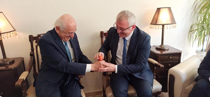 İskenderun protokolü, Hristiyanların Paskalya Bayramı'nı kutladı