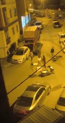 İstanbul - Kağıthane'de abart egzoz kullanan motosikletliyle mahalle sakini arasında metal çubuklu kavga : 2 yaralı