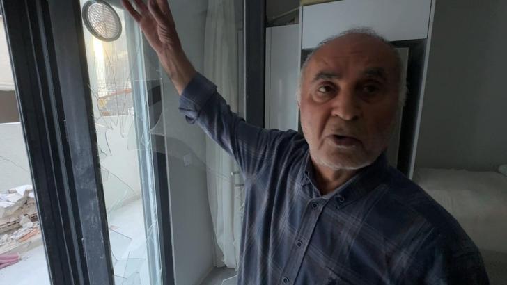 İstanbul- Avcılar'da yıkım sırasında kopan beton blok yan binadaki dairenin cam kapısını kırdı