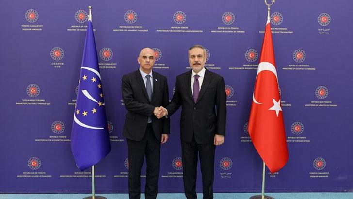 Bakan Fidan, Avrupa Konseyi Genel Sekreteri Berset ile görüştü