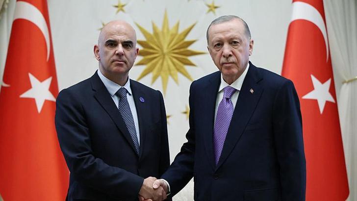 Cumhurbaşkanı Erdoğan, Avrupa Konseyi Genel Sekreteri Berset'i kabul etti