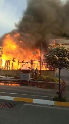 İstanbul - Pendik'te, Sabiha Gökçen Havalimanı yakınında yangın - 1