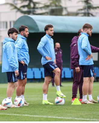 Trabzonspor, Göztepe maçı hazırlıklarını sürdürdü