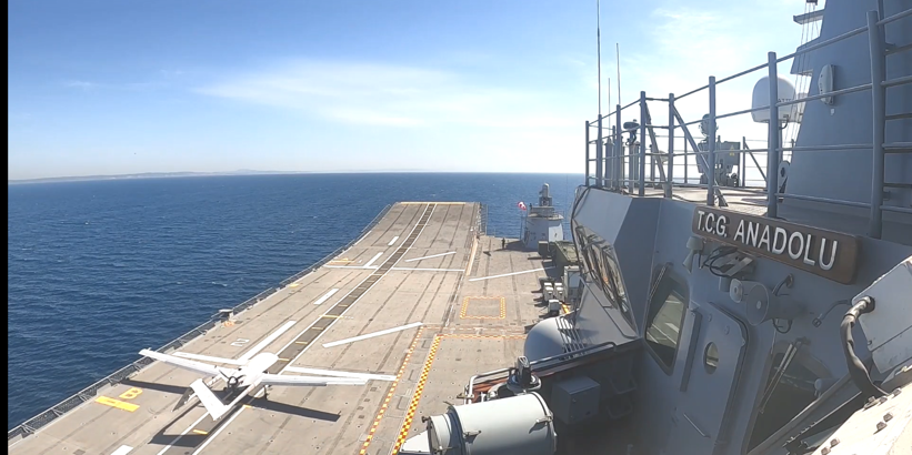 MSB: Bayraktar TB3 İnsansız Hava Aracı kalkış-iniş testini başarıyla gerçekleştirdi