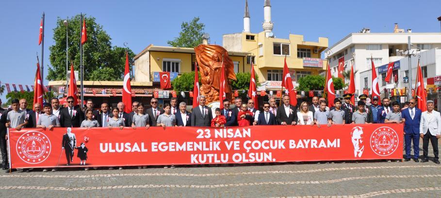 Gazipaşa'da 23 Nisan coşkusu