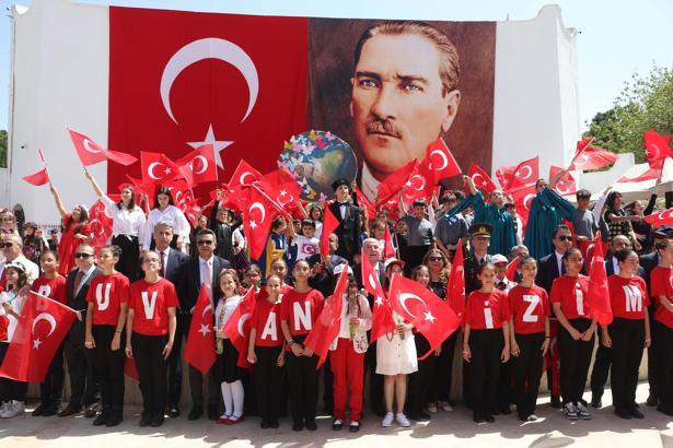 Denizli'de 23 Nisan coşkusu