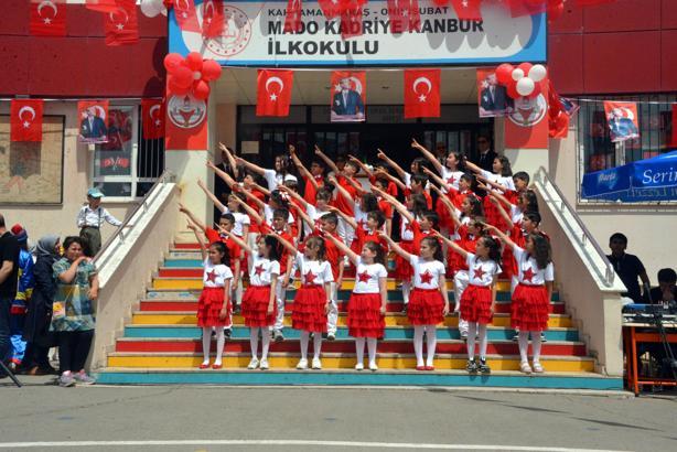 Kahramanmaraş’ta 23 Nisan coşkusu