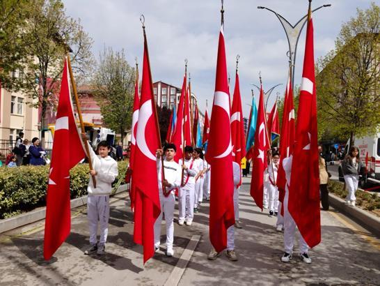 Kırşehir’de 23 Nisan kutlaması