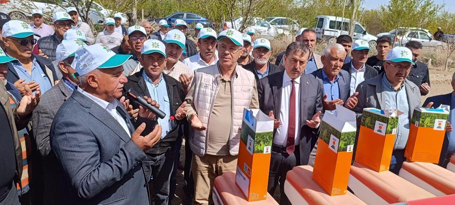 Yeşilhisar’da pancar ekim töreni düzenlendi