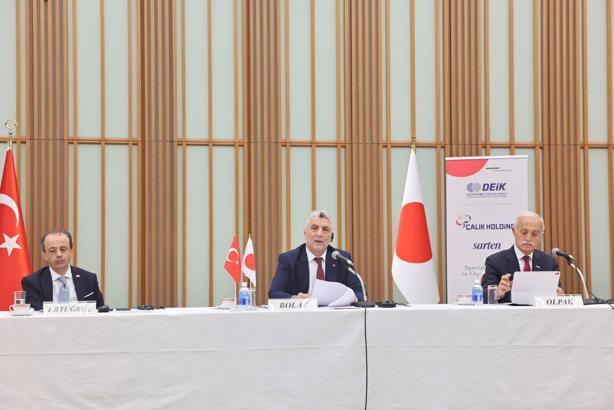 Bakan Bolat: Türkiye-Japonya Ekonomik Ortaklık Anlaşması, müzakere aşamasındadır