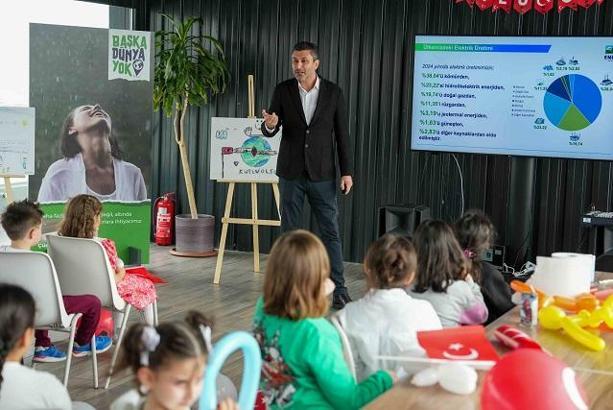 CK Enerji, 23 Nisan'ı çalışanlarının çocuklarıyla kutladı