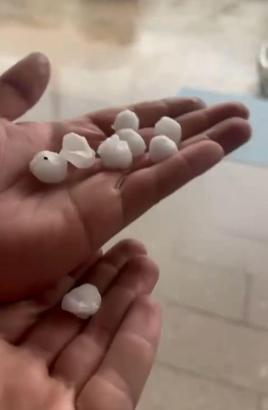 Ankara'da sağanak ve dolu etkili oldu