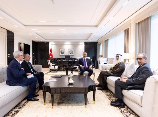 Bakan Fidan, Kuveyt Dışişleri Bakan Yardımcısı Al Sabah'ı kabul etti