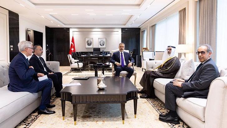 Bakan Fidan, Kuveyt Dışişleri Bakan Yardımcısı Al Sabah'ı kabul etti