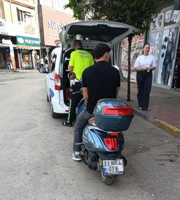 Edirne'de 55 motosiklet sürücüsüne 408 bin lira ceza