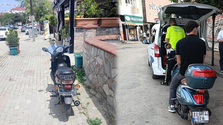 Edirne'de 55 motosiklet sürücüsüne 408 bin lira ceza