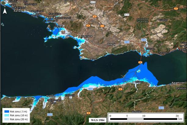 İstanbul ve Marmara kıyılarındaki tsunami risk alanları belirlendi