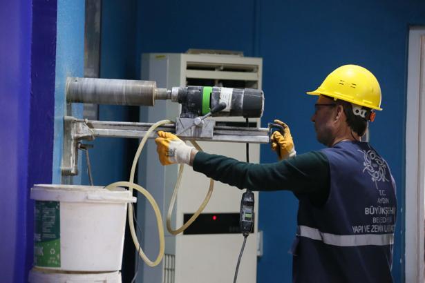 Aydın'da binalar ücretsiz testlerle depreme hazırlanıyor