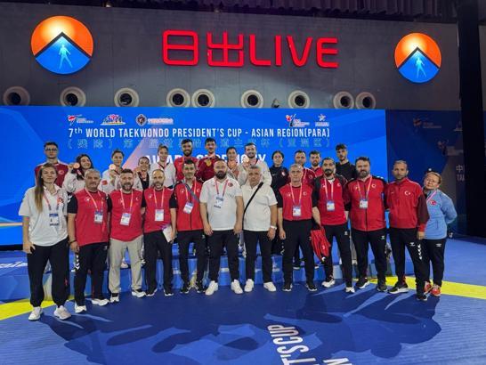 Milli para taekwondoculardan 1'i altın 7 madalya