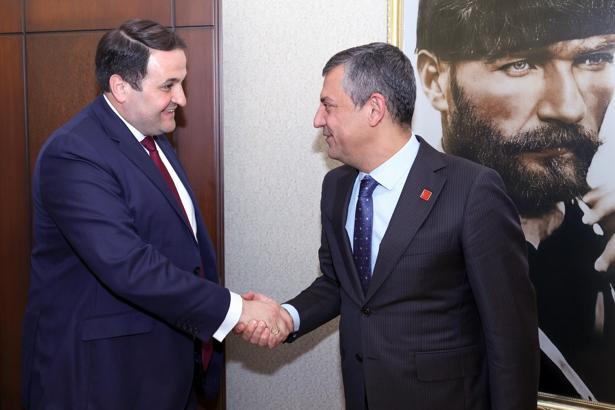 Özgür Özel, Alman Bakan Liminski ile bir araya geldi