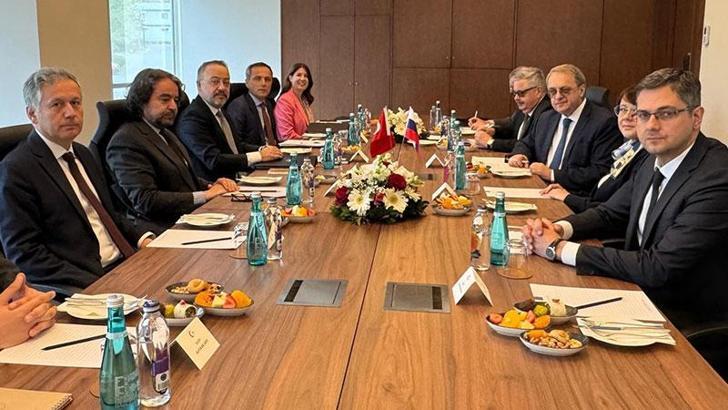 Türkiye ve Rusya heyetlerinden Orta Doğu istişareleri