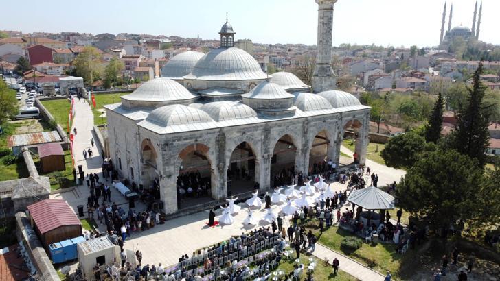 Edirne'de Muradiye Mevlevihanesi'nin yeniden ihyası için temel atıldı