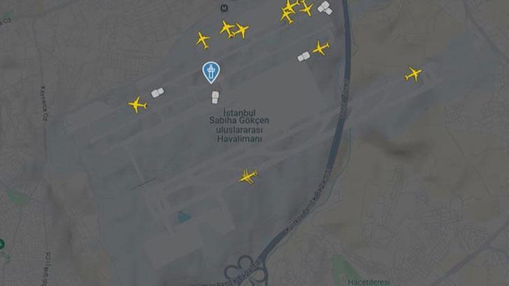 Sabiha Gökçen Havalimanı'nda iniş yapan uçaklara kuleden 'deprem' uyarısı