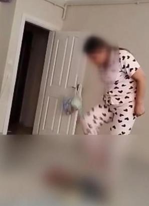 İstanbul - Fatih'te bakıcının bebeğe uyguladığı şiddet kamerada