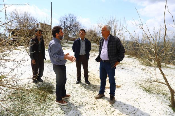 Manavgat'ta hasar tespit çalışması yapılıyor