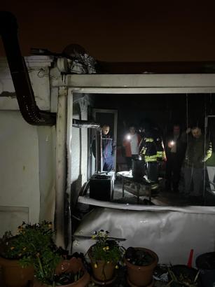 Sefo'nun ailesinin evinde çıkan yangın koltuktan başlamış