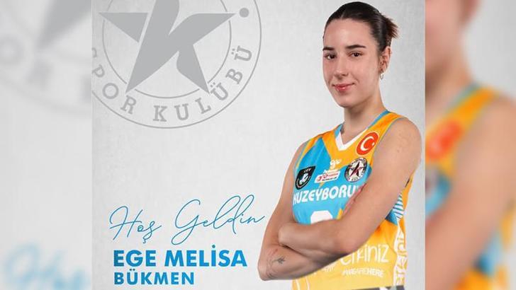 Milli voleybolcu Ege Melisa Bükmen, Kuzeyboru'da