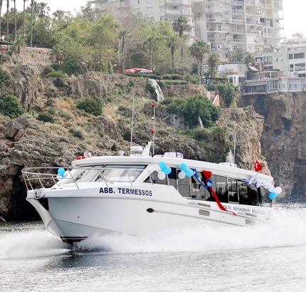 Belediyeden kiralık deniz otobüsü