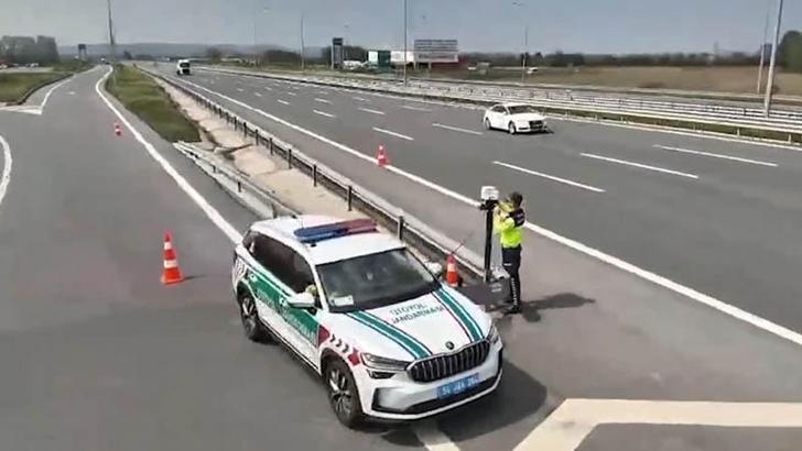 2025'te trafik ekipleri, hız ihlaliyle ilgili 2 milyon 126 bin işlem yaptı