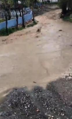 Tokat'ta aşırı yağış sele neden oldu