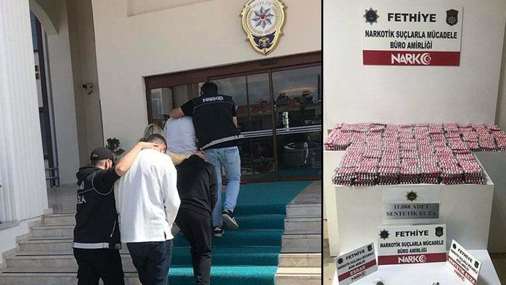 Muğla'da uyuşturucuya 4 tutuklama