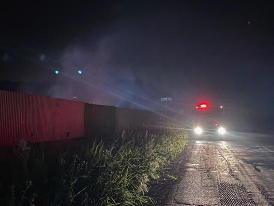 Manisa'da geri dönüşüm tesisindeki yangın, söndürüldü