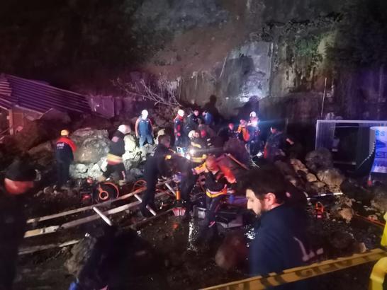 Samsun'da 3 kişinin öldüğü heyelanda 1 gözaltı
