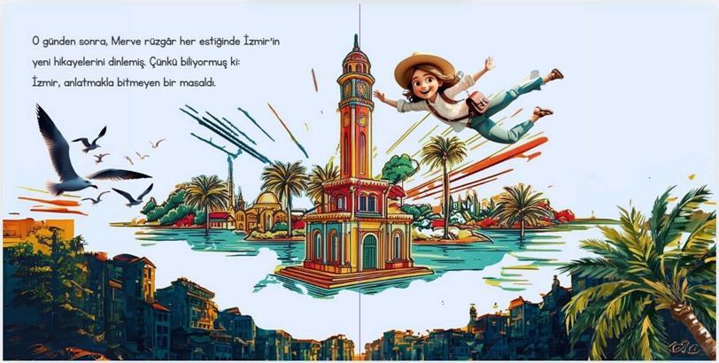 Yapay zekayı kullanarak İzmir'i çocuk gözüyle anlattılar