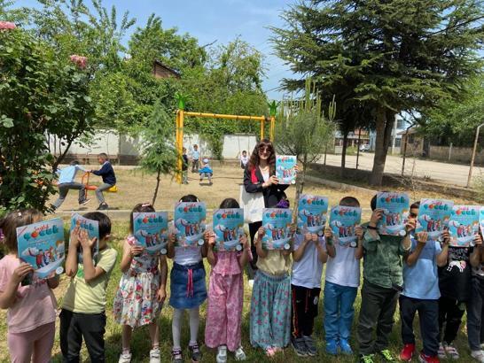 ‘Sağlıklı Çocuklardan Sağlıklı Nesillere Projesi’ kapsamında İnegöl’deki 32 okul ziyaret edildi