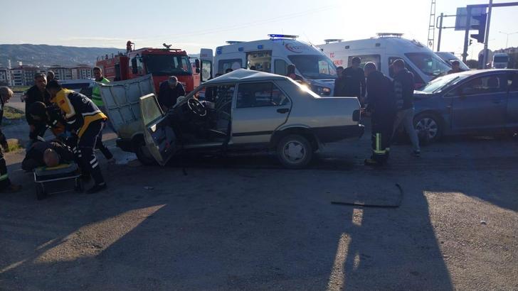 Elazığ’da zincirleme kaza: 1 ölü, 3 yaralı