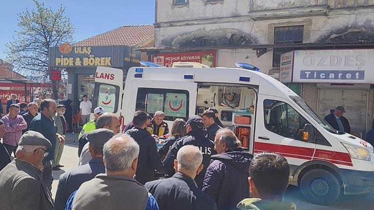 Motosikletli yayaya çarptı: 2 yaralı