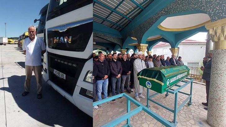 Damadının 15 bıçak darbesiyle öldürdüğü kayınpeder son yolculuğuna uğurlandı